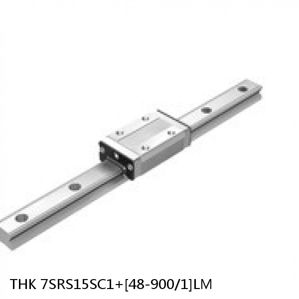 7SRS15SC1+[48-900/1]LM THK Miniature Linear Guide Caged Ball SRS Series #1 image