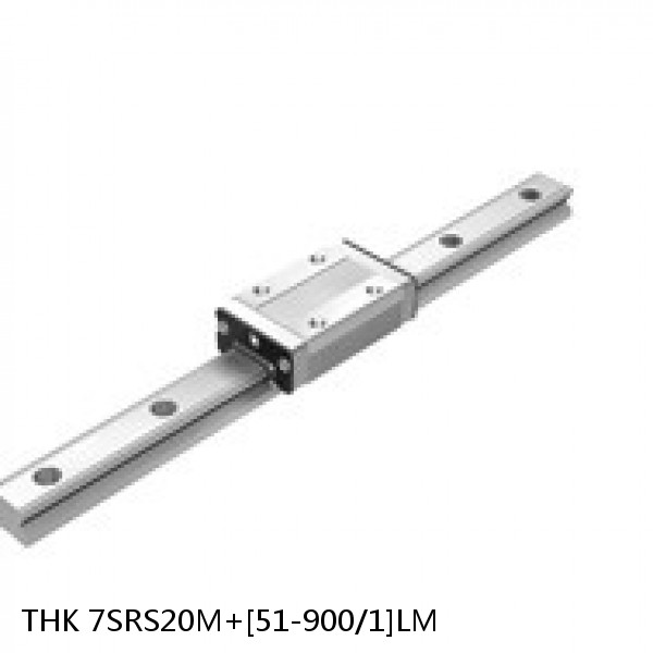 7SRS20M+[51-900/1]LM THK Miniature Linear Guide Caged Ball SRS Series #1 image