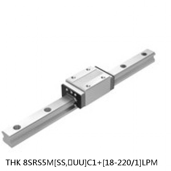 8SRS5M[SS,​UU]C1+[18-220/1]LPM THK Miniature Linear Guide Caged Ball SRS Series #1 image