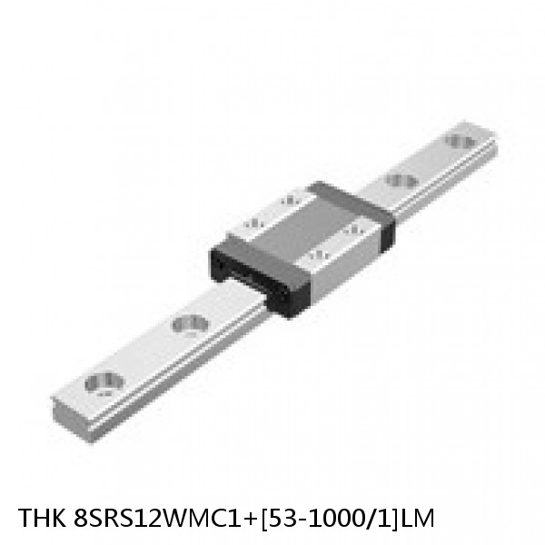 8SRS12WMC1+[53-1000/1]LM THK Miniature Linear Guide Caged Ball SRS Series #1 image