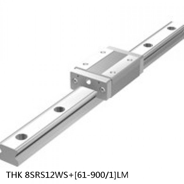 8SRS12WS+[61-900/1]LM THK Miniature Linear Guide Caged Ball SRS Series #1 image