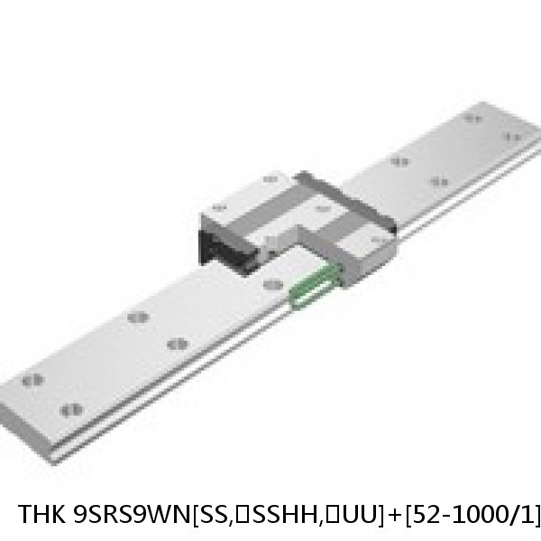 9SRS9WN[SS,​SSHH,​UU]+[52-1000/1]LM THK Miniature Linear Guide Caged Ball SRS Series #1 image