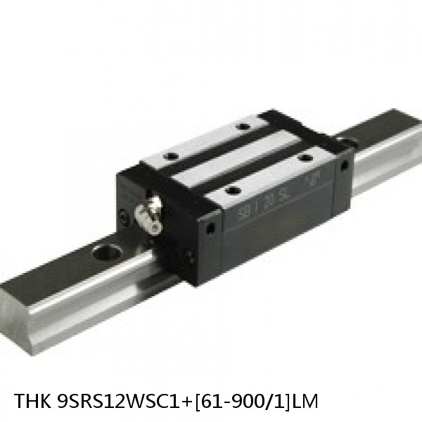 9SRS12WSC1+[61-900/1]LM THK Miniature Linear Guide Caged Ball SRS Series #1 image